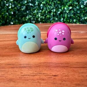 Squish-a-longs by Squishmallows Turtle Bundle